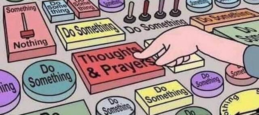 thoughts and prayers