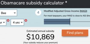 Obamacare-Subsidy-Calculator